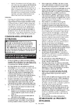 Preview for 53 page of Makita DUC356 Instruction Manual