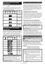 Preview for 55 page of Makita DUC356 Instruction Manual