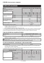 Preview for 76 page of Makita DUC356 Instruction Manual