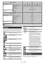 Preview for 134 page of Makita DUC356 Instruction Manual