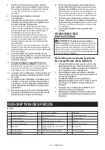 Preview for 26 page of Makita DUC356PT4BX Instruction Manual