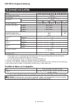 Preview for 34 page of Makita DUC356PT4BX Instruction Manual