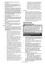 Preview for 69 page of Makita DUC356PT4BX Instruction Manual