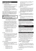 Preview for 75 page of Makita DUC356PT4BX Instruction Manual