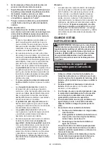 Preview for 83 page of Makita DUC356PT4BX Instruction Manual