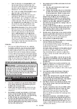 Preview for 112 page of Makita DUC356PT4BX Instruction Manual