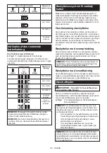 Preview for 114 page of Makita DUC356PT4BX Instruction Manual