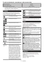 Preview for 77 page of Makita DUC400Z Instruction Manual