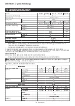 Preview for 34 page of Makita DUC406 Instruction Manual