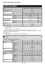 Preview for 104 page of Makita DUC406 Instruction Manual