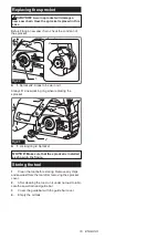 Предварительный просмотр 19 страницы Makita DUC407 Instruction Manual