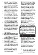 Предварительный просмотр 18 страницы Makita DUH501 Instruction Manual