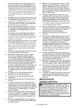 Предварительный просмотр 45 страницы Makita DUH501 Instruction Manual