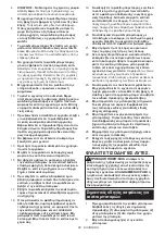 Предварительный просмотр 80 страницы Makita DUH501 Instruction Manual