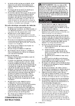 Предварительный просмотр 20 страницы Makita DUH506 Instruction Manual