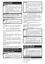 Preview for 20 page of Makita DUH551 Instruction Manual