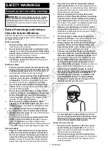 Предварительный просмотр 3 страницы Makita DUH606 Instruction Manual