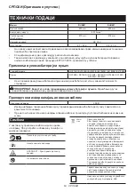 Preview for 63 page of Makita DUH607 Instruction Manual