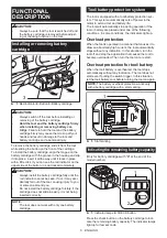 Предварительный просмотр 5 страницы Makita DUH651 Instruction Manual