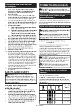 Preview for 40 page of Makita DUM604Z Instruction Manual