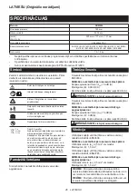 Preview for 46 page of Makita DUM604Z Instruction Manual