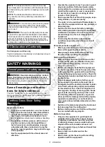 Preview for 11 page of Makita DUM604ZX Instruction Manual