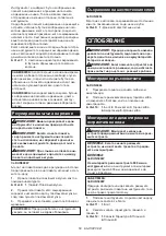 Preview for 50 page of Makita DUN500W Instruction Manual