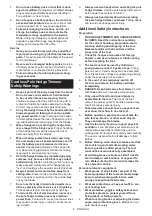 Предварительный просмотр 5 страницы Makita DUN500WRTE Instruction Manual