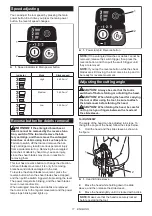 Предварительный просмотр 11 страницы Makita DUN500WRTE Instruction Manual