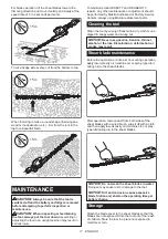 Preview for 17 page of Makita DUN500WRTE Instruction Manual