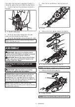 Предварительный просмотр 11 страницы Makita DUN501W Instruction Manual