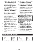 Preview for 96 page of Makita DUN600L Instruction Manual