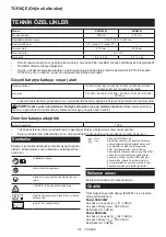 Preview for 116 page of Makita DUN600L Instruction Manual