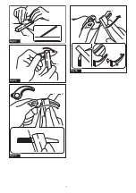 Предварительный просмотр 7 страницы Makita DUP180 Instruction Manual