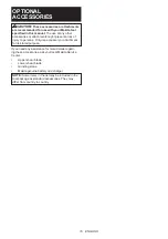 Предварительный просмотр 16 страницы Makita DUP180 Instruction Manual