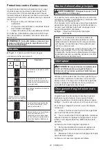 Preview for 22 page of Makita DUP180 Instruction Manual