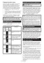 Preview for 41 page of Makita DUP180 Instruction Manual