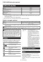 Preview for 66 page of Makita DUP180 Instruction Manual