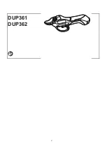 Preview for 2 page of Makita DUP361 Instruction Manual