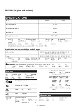 Preview for 11 page of Makita DUP361 Instruction Manual