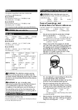 Preview for 12 page of Makita DUP361 Instruction Manual