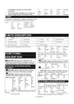 Preview for 15 page of Makita DUP361 Instruction Manual