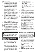 Preview for 10 page of Makita DUP361PT2 Instruction Manual