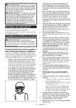 Preview for 18 page of Makita DUP361PT2 Instruction Manual
