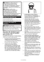 Preview for 28 page of Makita DUP361PT2 Instruction Manual