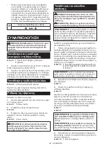 Preview for 92 page of Makita DUP361PT2 Instruction Manual