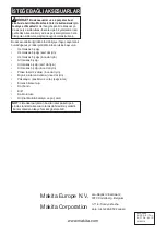 Preview for 104 page of Makita DUP361PT2 Instruction Manual