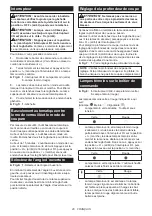 Preview for 20 page of Makita DUP361Z Instruction Manual