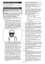 Предварительный просмотр 3 страницы Makita DUP362 Instruction Manual