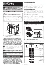 Предварительный просмотр 6 страницы Makita DUP362 Instruction Manual